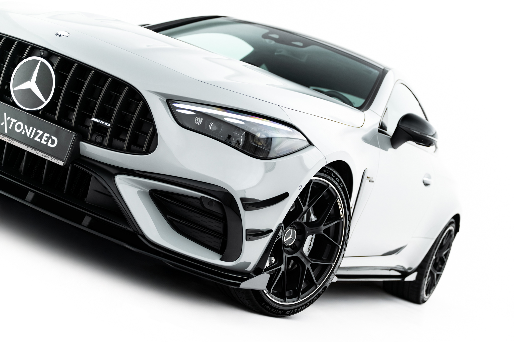 FRONT FLAPS FLAPS SUITABLE FOR MERCEDES-AMG CLE 53 AERO C236 – MAXTON DESIGN - 2