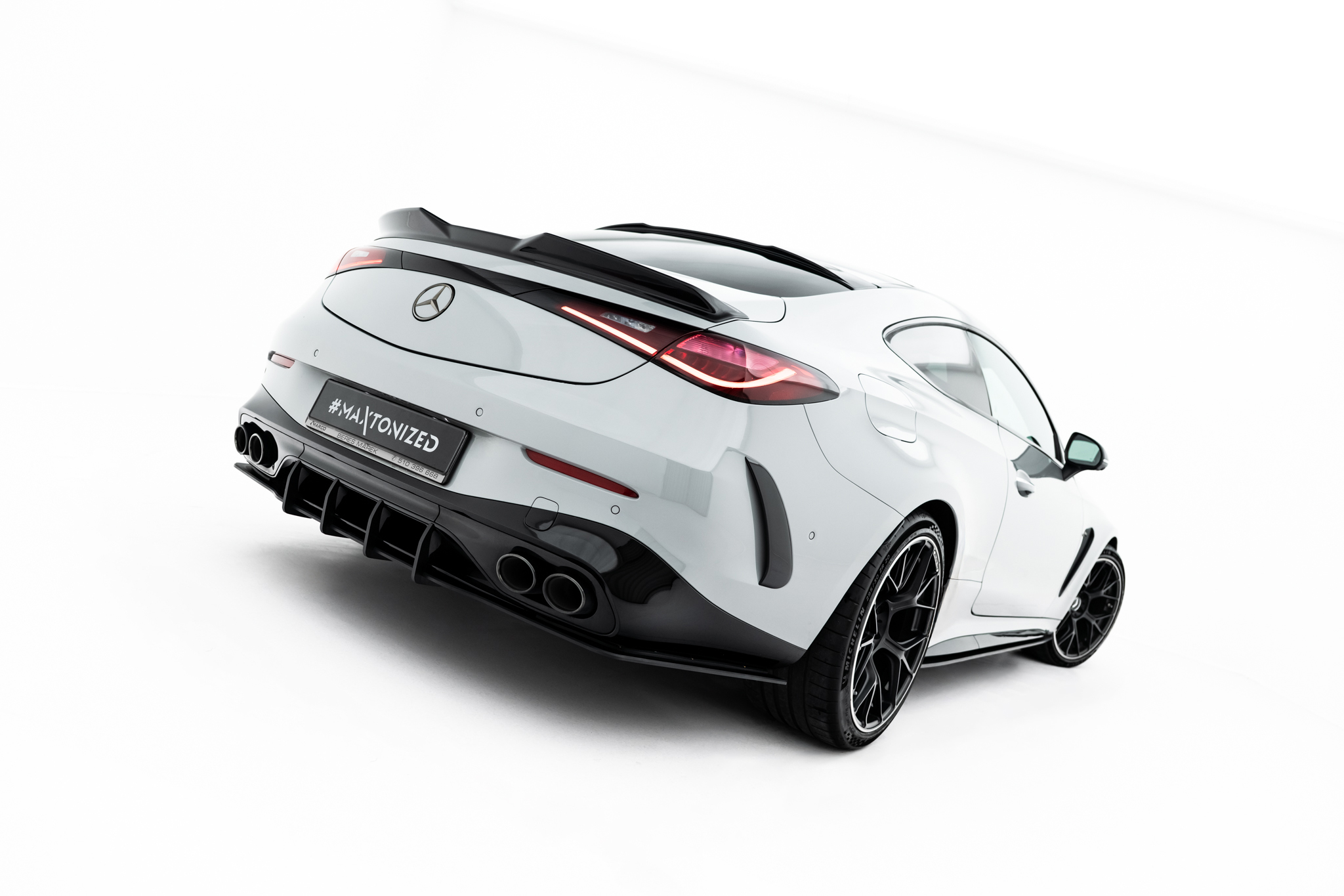STREET PRO REAR DIFFUSER SUITABLE FOR MERCEDES-AMG CLE 53 AERO C236 – MAXTON DESIGN - 2