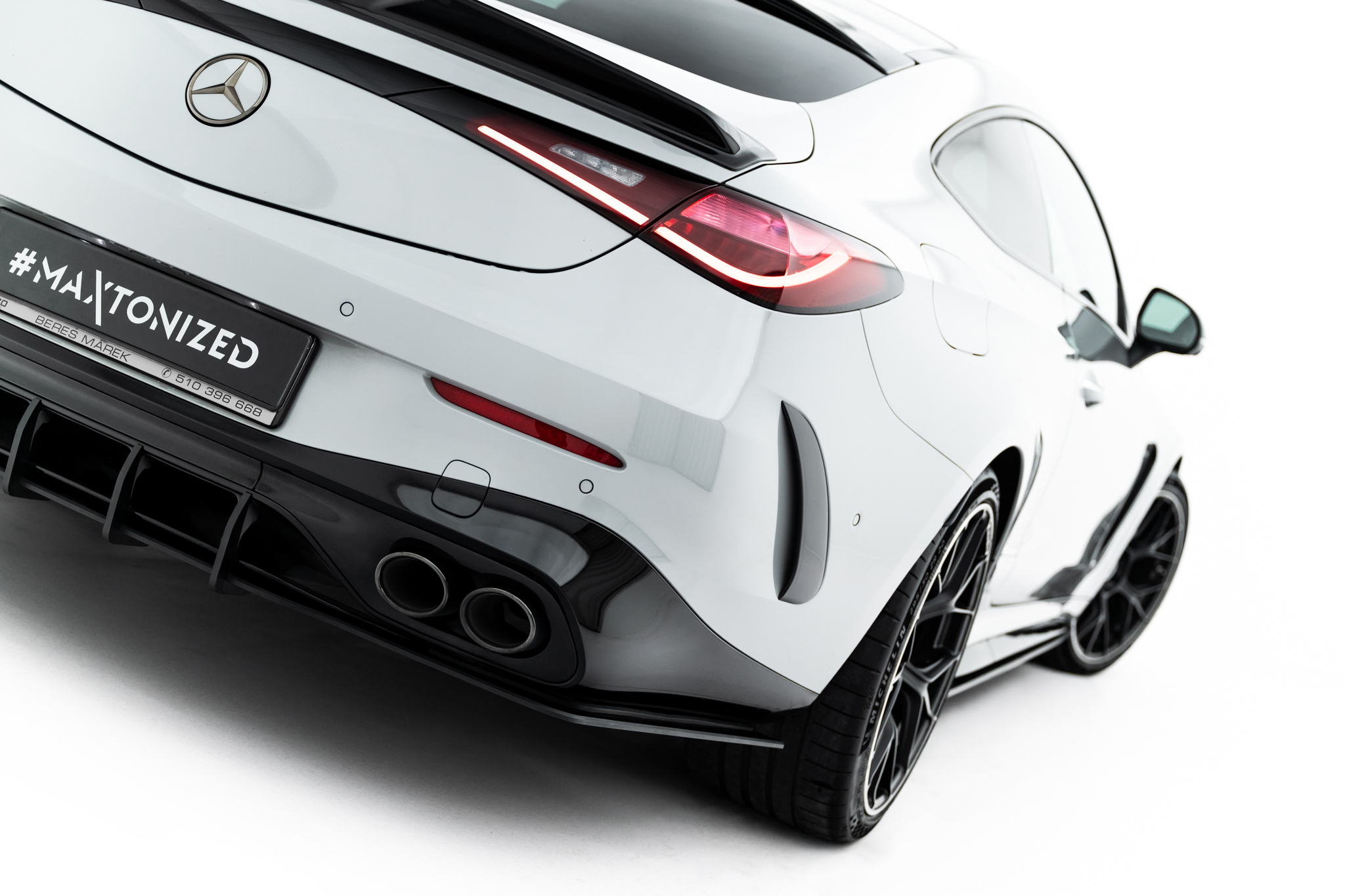 STREET PRO REAR DIFFUSER SUITABLE FOR MERCEDES-AMG CLE 53 AERO C236 – MAXTON DESIGN - 3