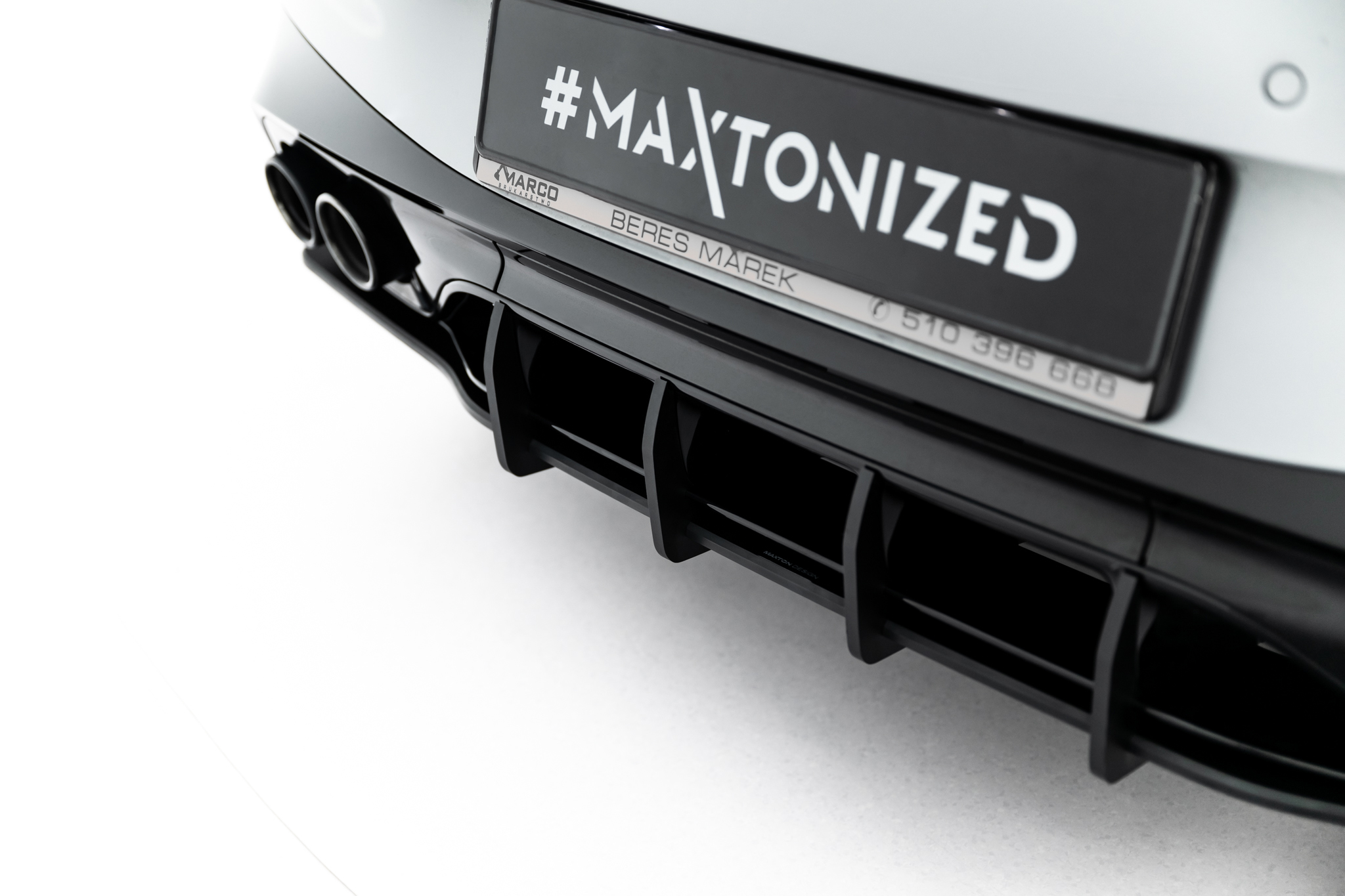 STREET PRO REAR DIFFUSER SUITABLE FOR MERCEDES-AMG CLE 53 AERO C236 – MAXTON DESIGN