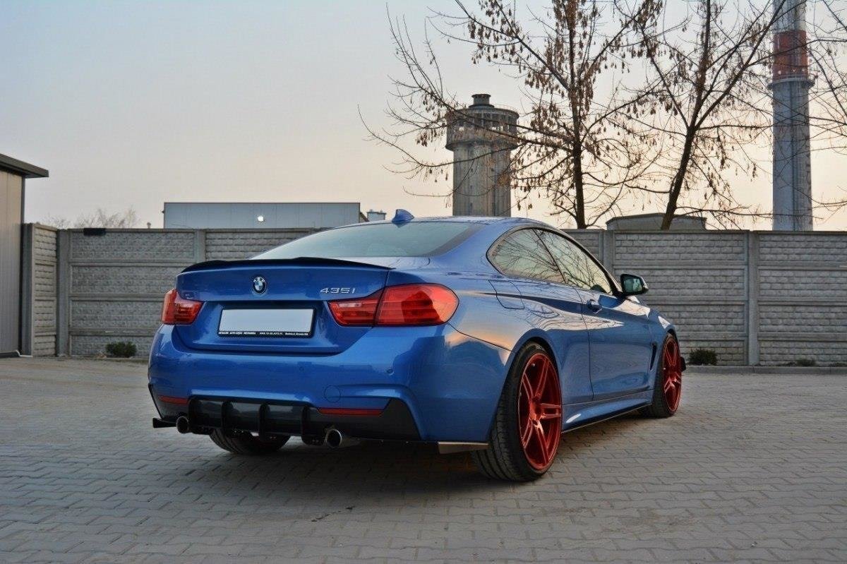 Rear Diffuser & Rear Side Splitters BMW 4 Coupe / Gran Coupe / Cabrio M-Pack F32 / F36 / F33 - 5