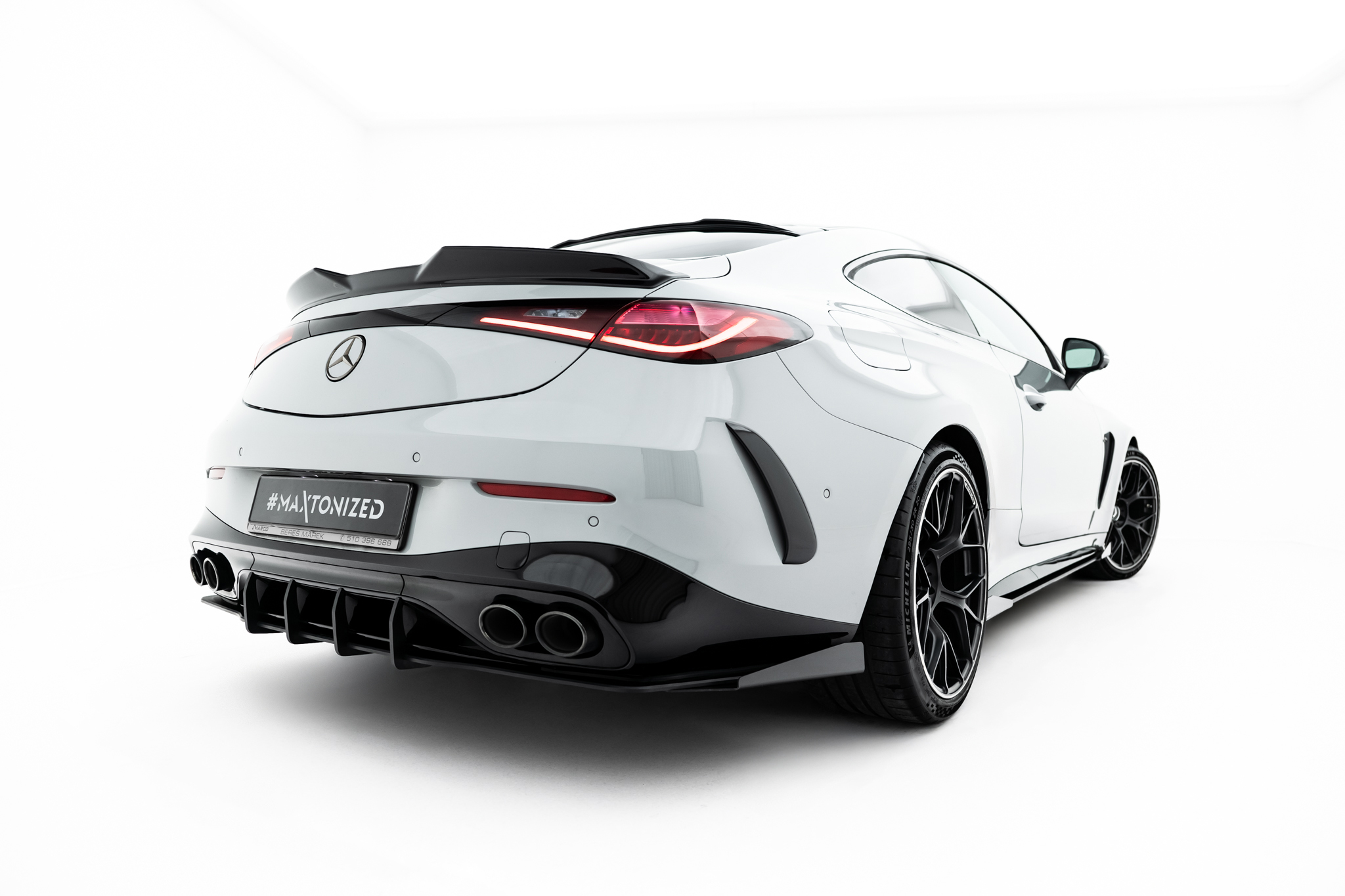 REAR SIDE FLAPS SUITABLE FOR MERCEDES-AMG CLE 53 AERO C236 – MAXTON DESIGN