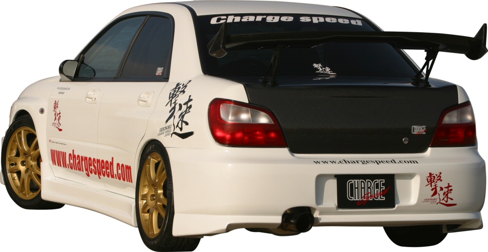 SUBARU IMPREZA GDA/B 00-03 CHARGESPEED REAR BUMPER TYPE-1