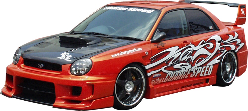 SUBARU IMPREZA GDA/B 00-03 CHARGESPEED WIDEBODYKIT D1