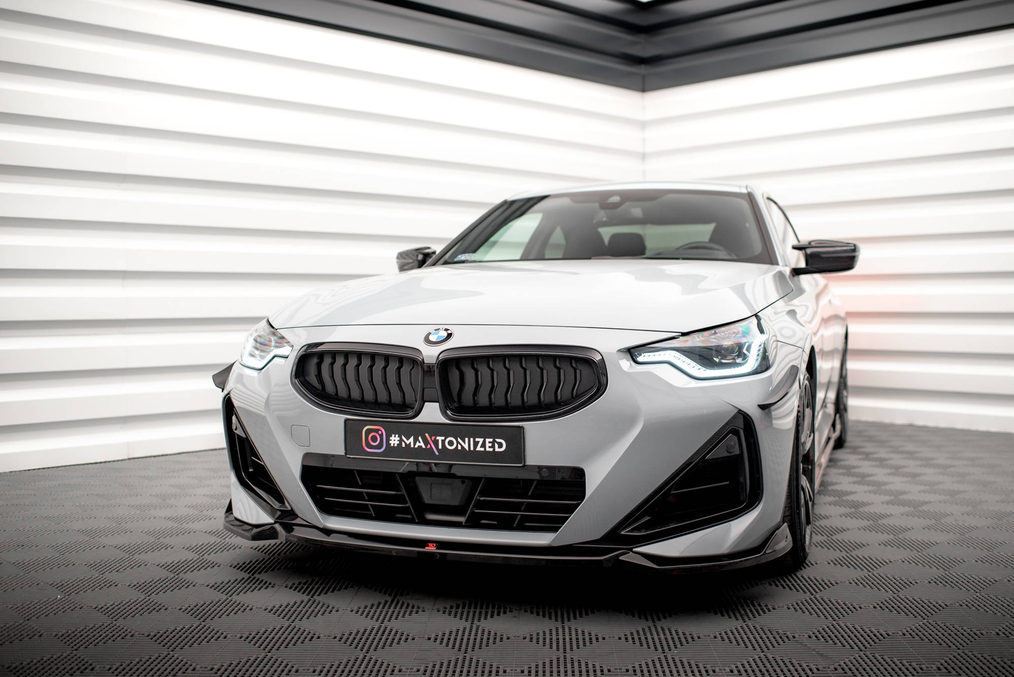 Front Splitter V.1 BMW 2 Coupe M-Pack / M240i G42 - 4