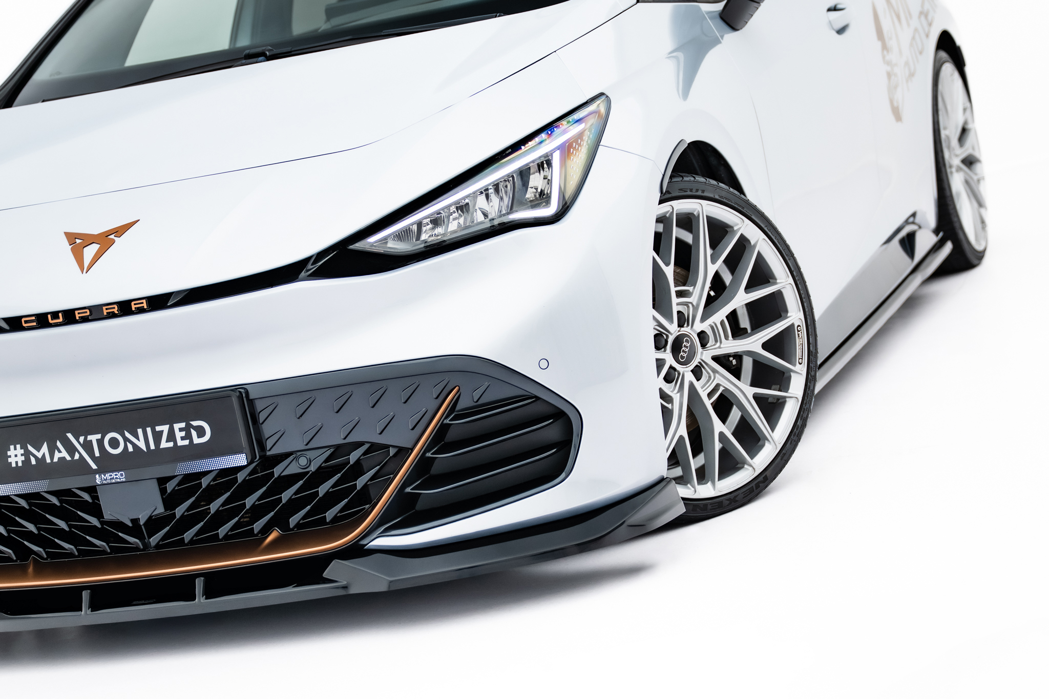 FRONT SPLITTER V.1 SUITABLE FOR CUPRA BORN MK1 – MAXTON DESIGN - 2