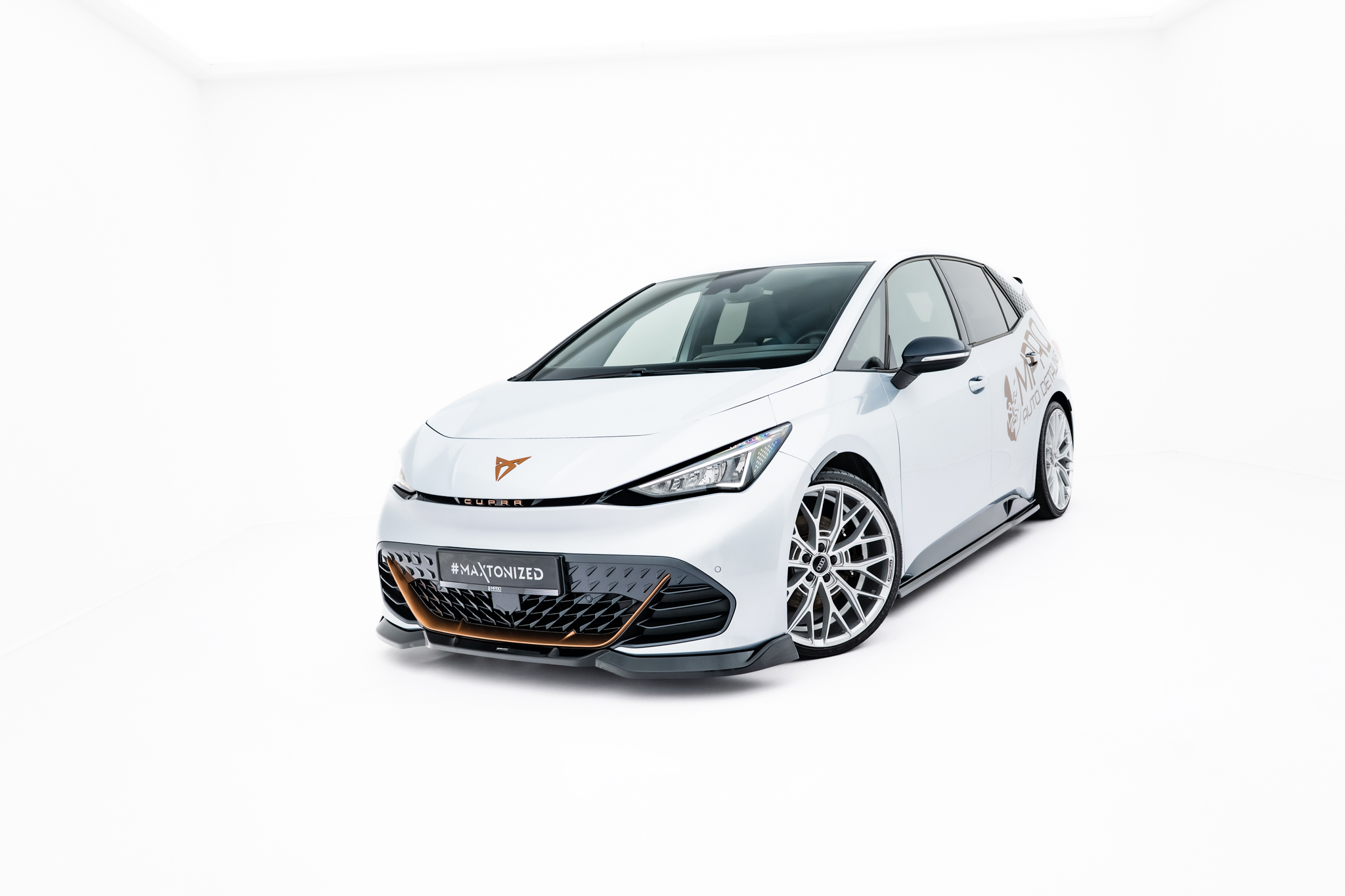 FRONT SPLITTER V.2 SUITABLE FOR CUPRA BORN MK1 – MAXTON DESIGN - 8