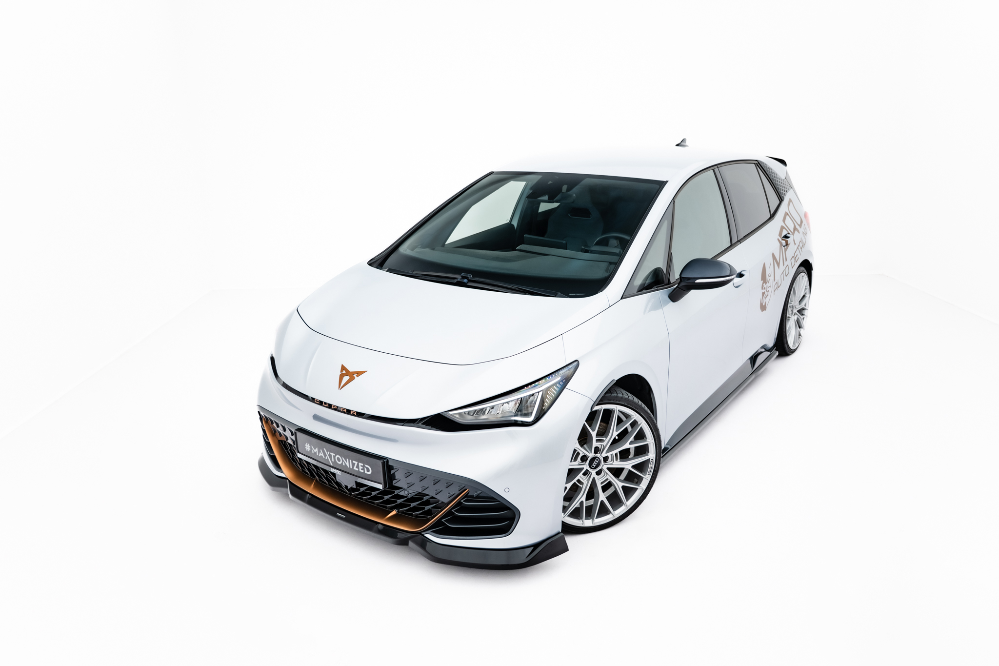FRONT SPLITTER V.2 SUITABLE FOR CUPRA BORN MK1 – MAXTON DESIGN - 7