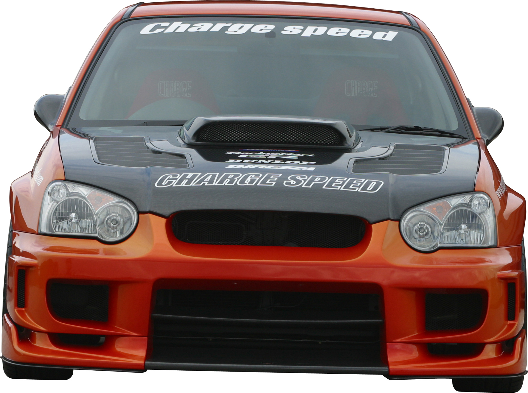 SUBARU IMPREZA GDC/D/E 04-05 CHARGESPEED GLASFIBER HUV