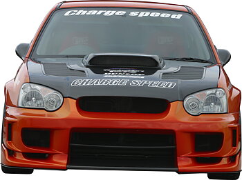 SUBARU IMPREZA GDC/D/E 04-05 CHARGESPEED FIBERGLASS HOOD