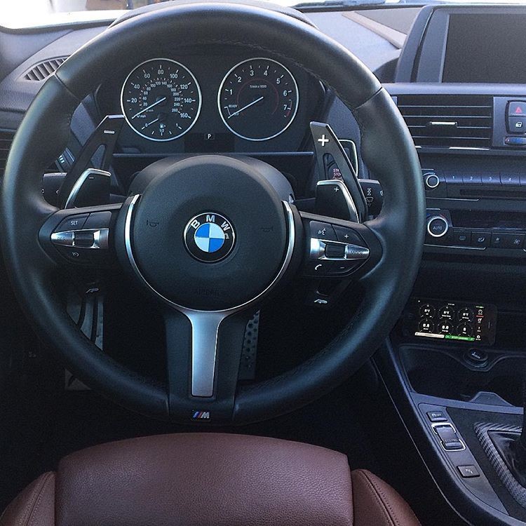 AGENCY POWER PADDLE SHIFTER EXTENSIONS BLACK BMW F SERIES NON M CARS - 2