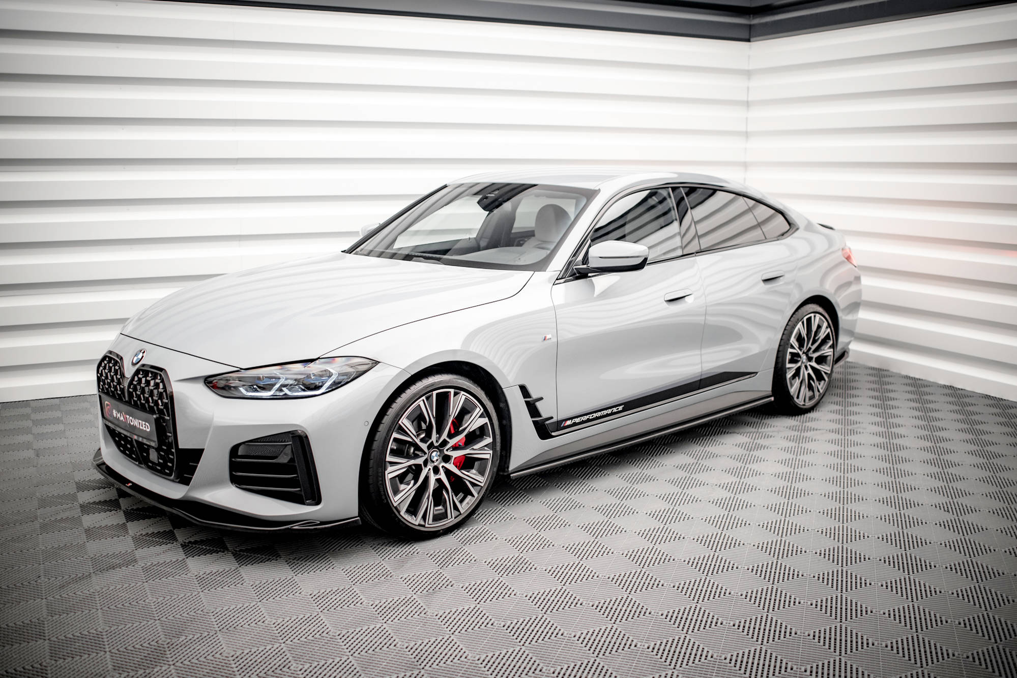 Side Skirts Diffusers V.2 BMW i4 M-Pack G26 - 3