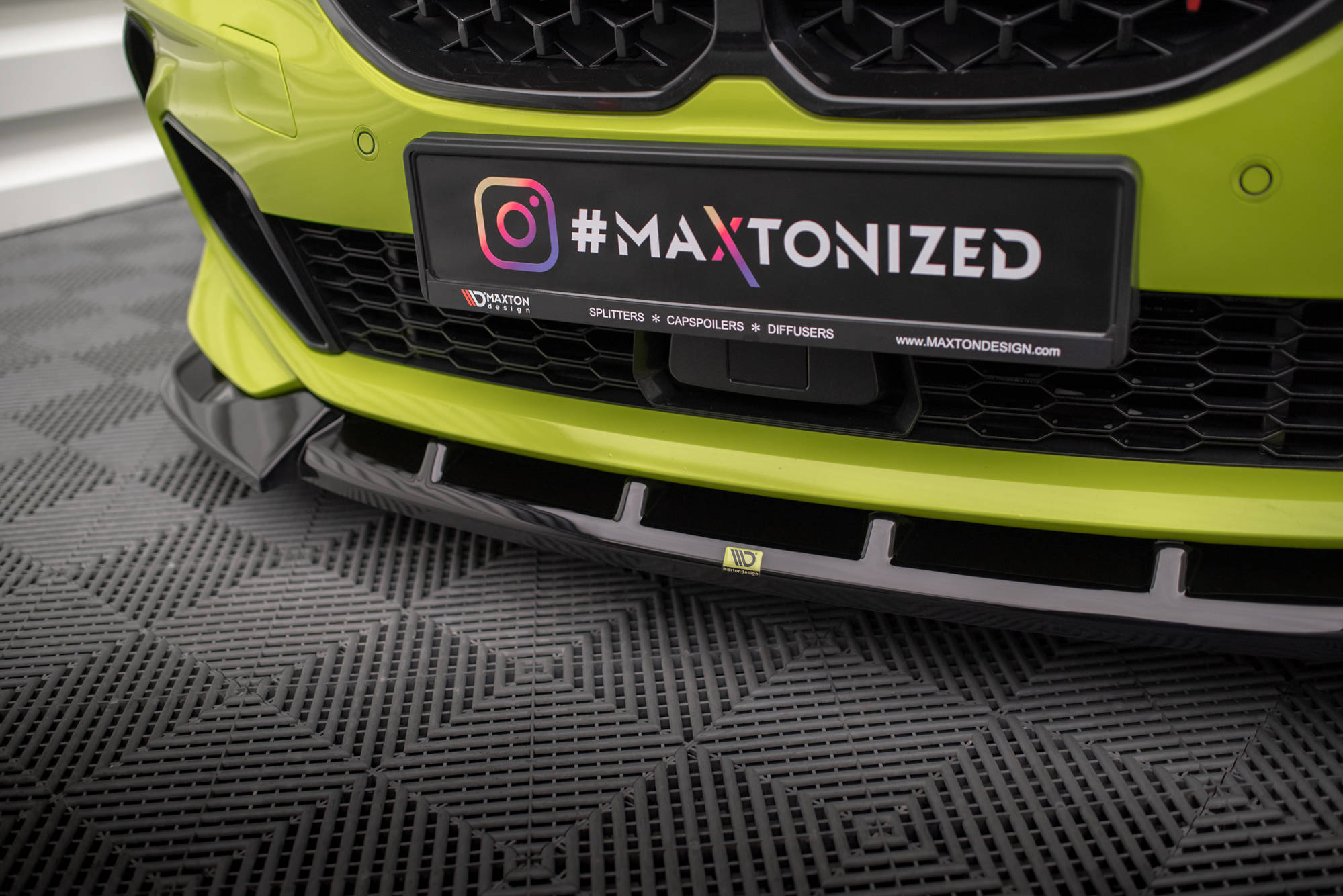 Front Splitter V.6 BMW 1 F40 M-Sport / M135i - 4