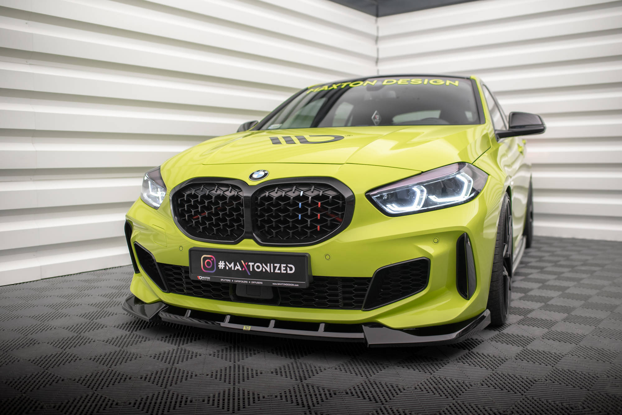Front Splitter V.6 BMW 1 F40 M-Sport / M135i - 3