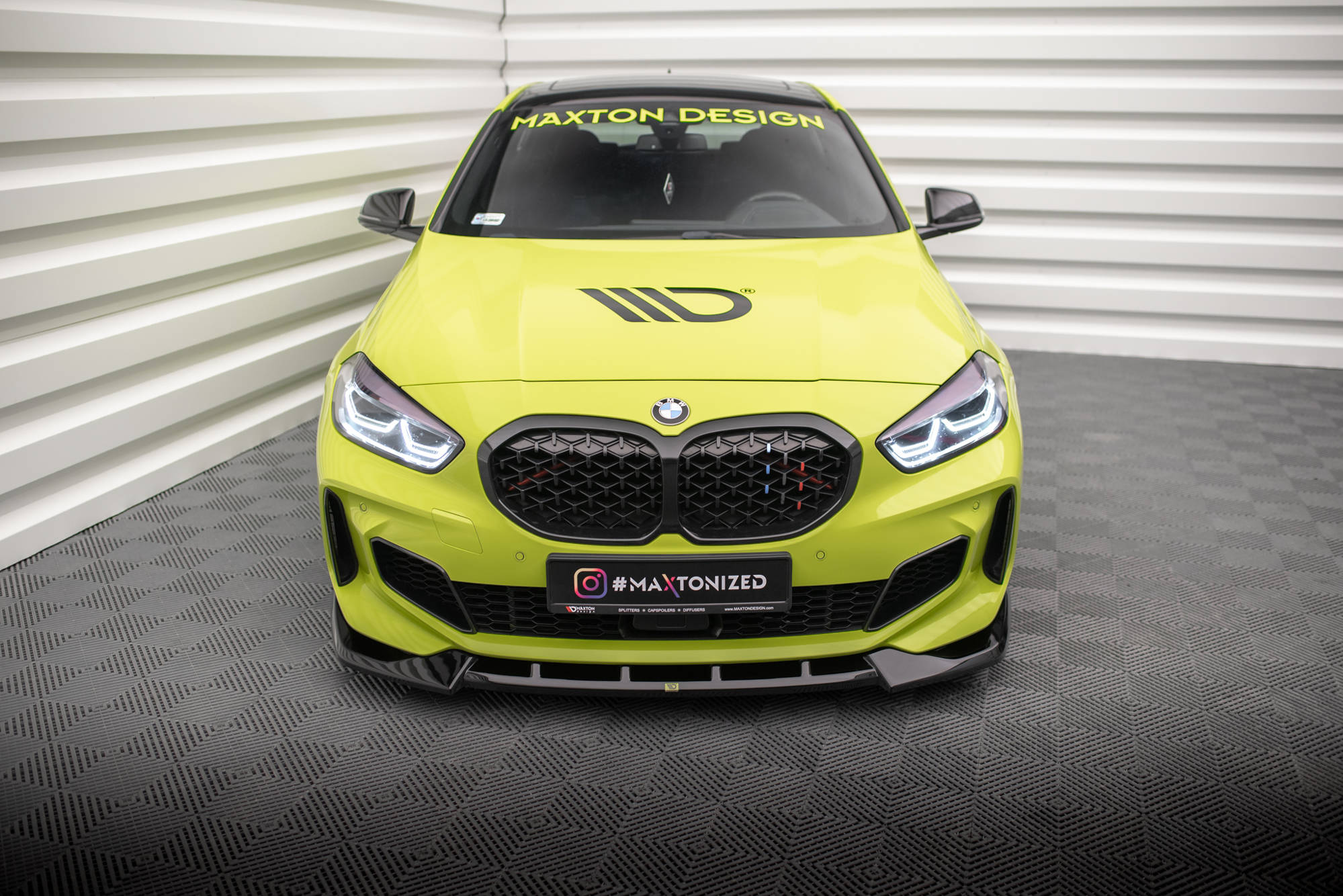 Front Splitter V.6 BMW 1 F40 M-Sport / M135i - 2