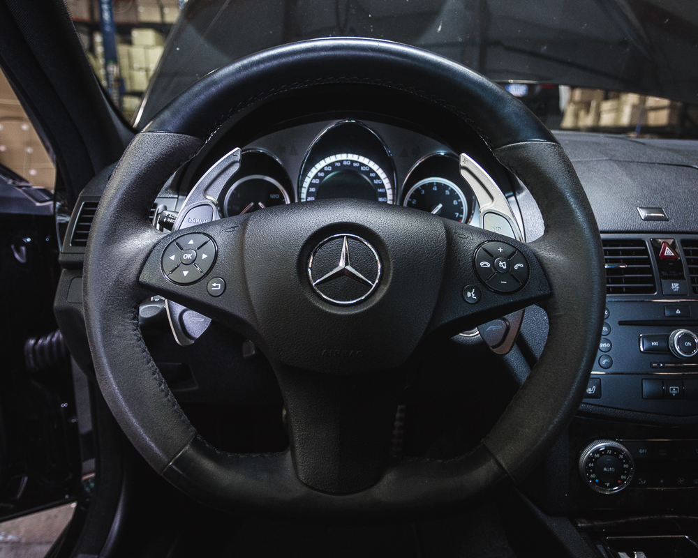 AGENCY POWER PADDLE SHIFTER EXTENSIONS BRIGHT SILVER MERCEDES BENZ AMG - 2