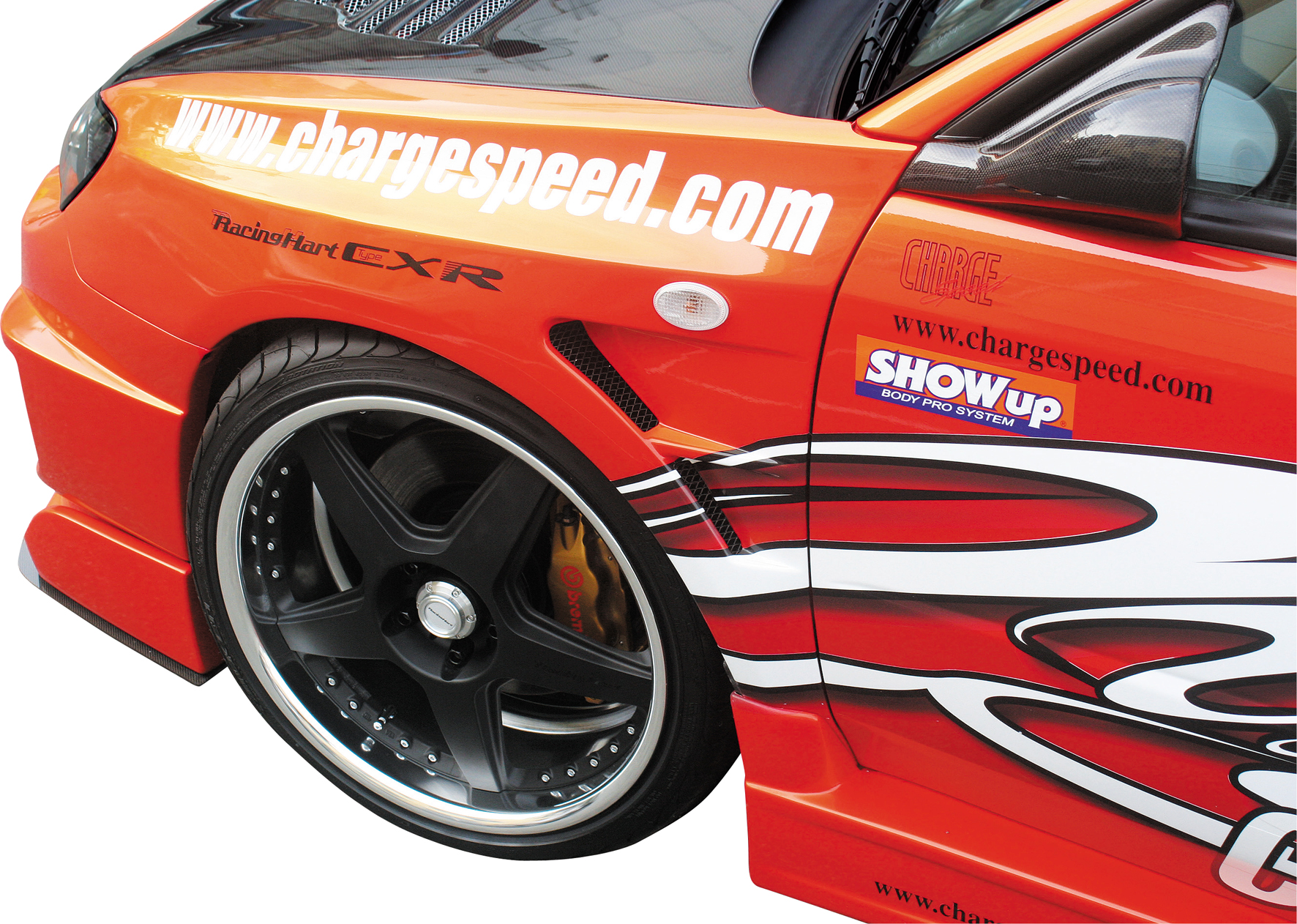 SUBARU IMPREZA GDF/G 06-07 CHARGESPEED FRAM SKÄRMAR D1
