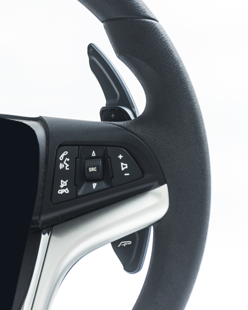 AGENCY POWER PADDLE SHIFTER EXTENSIONS SHADOW GRAY CHEVROLET ALL MODELS - 5