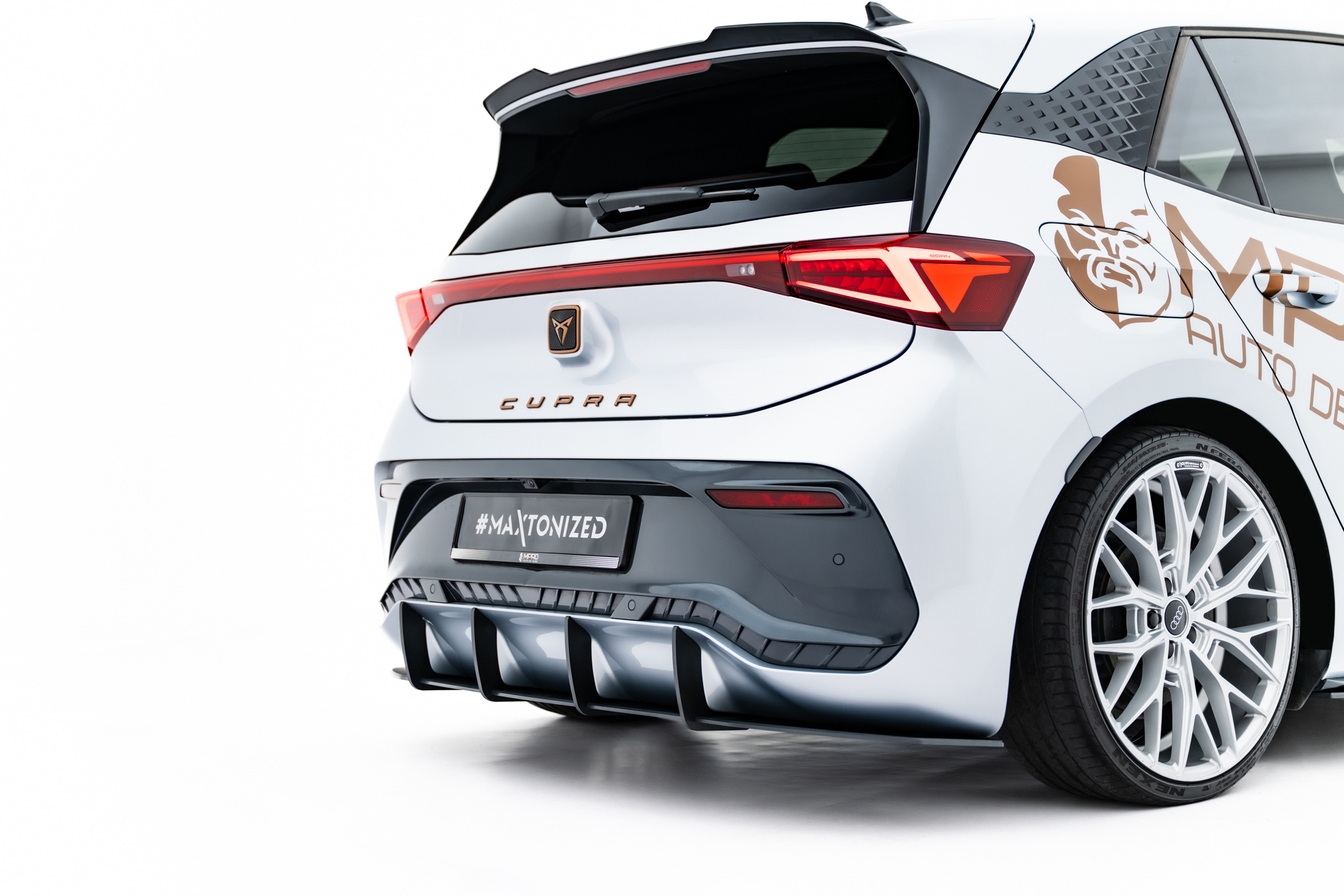 STREET PRO REAR DIFFUSER SUITABLE FOR CUPRA BORN MK1 – MAXTON DESIGN - 4
