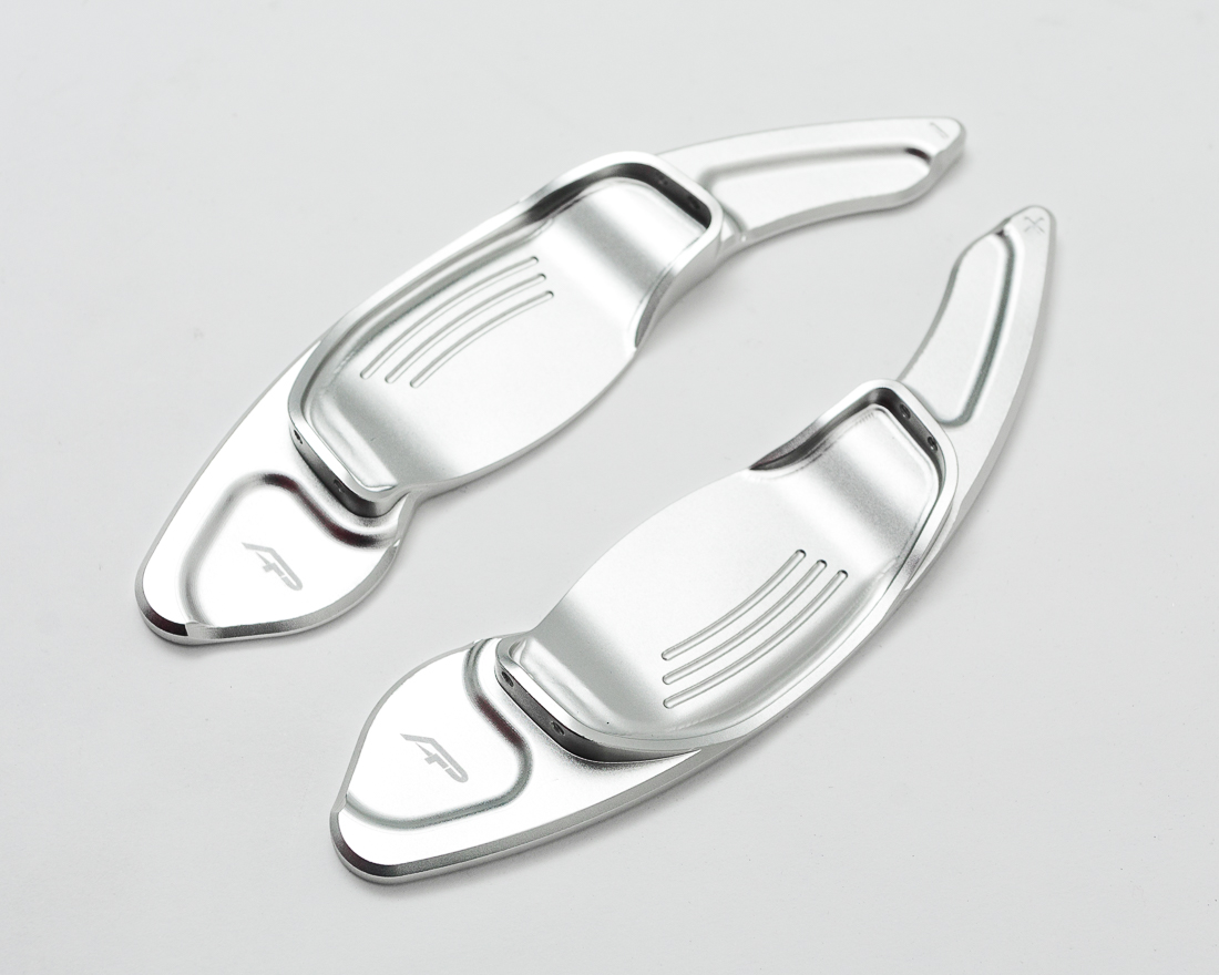 AGENCY POWER PADDLE SHIFTER EXTENSIONS BRIGHT SILVER CHEVROLET ALL MODELS - 5
