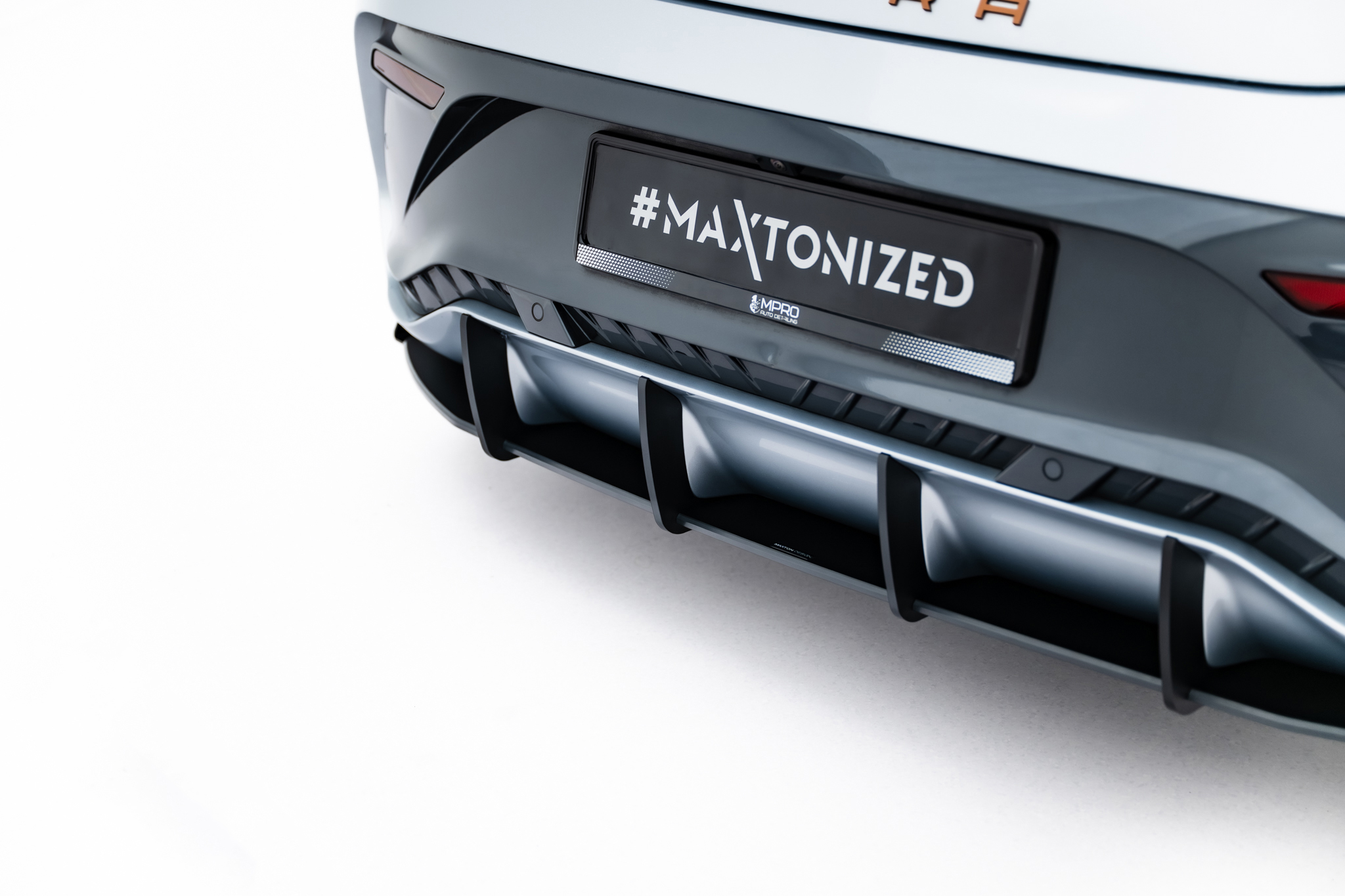 STREET PRO REAR DIFFUSER + FLAPS SUITABLE FOR CUPRA BORN MK1 – MAXTON DESIGN - 7