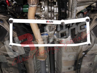 MITSUBISHI EVO 4/5/6 ULTRARACING 2-POINT FRONT H-BRACE