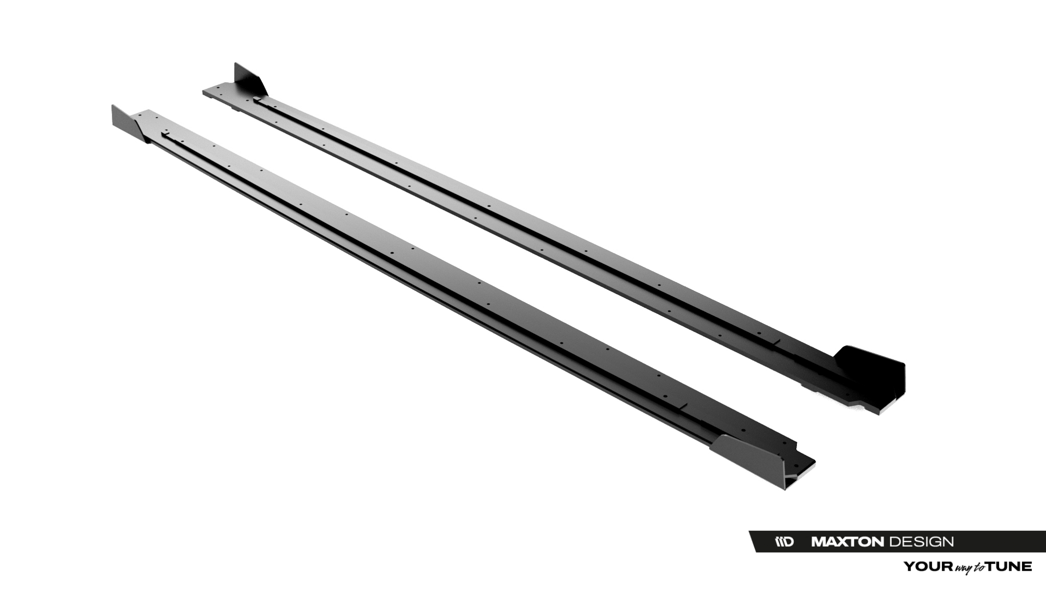 STREET PRO SIDE SKIRTS DIFFUSERS + FLAPS SUITABLE FOR CUPRA BORN MK1 – MAXTON DESIGN - 6