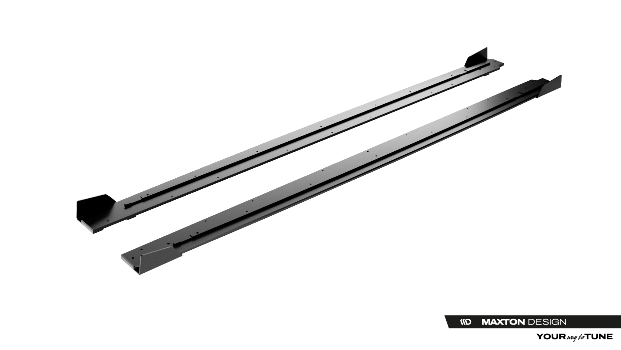 STREET PRO SIDE SKIRTS DIFFUSERS + FLAPS SUITABLE FOR CUPRA BORN MK1 – MAXTON DESIGN - 2