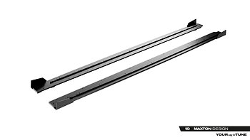 STREET PRO SIDE SKIRTS DIFFUSERS + FLAPS SUITABLE FOR CUPRA BORN MK1 – MAXTON DESIGN