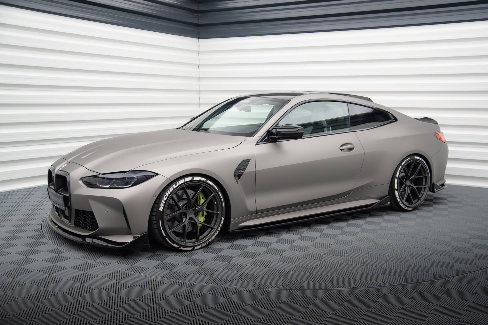 Side Skirts Diffusers V.3 CSL Look BMW M4 G82 - 3