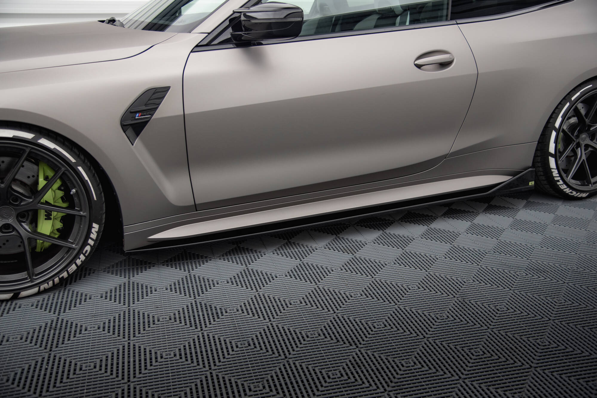 Side Skirts Diffusers V.3 CSL Look BMW M4 G82 - 4