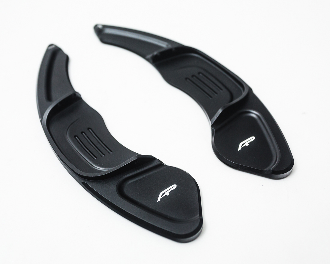 AGENCY POWER PADDLE SHIFTER EXTENSIONS BLACK VOLKSWAGEN MK7 GOLF GTI - 2