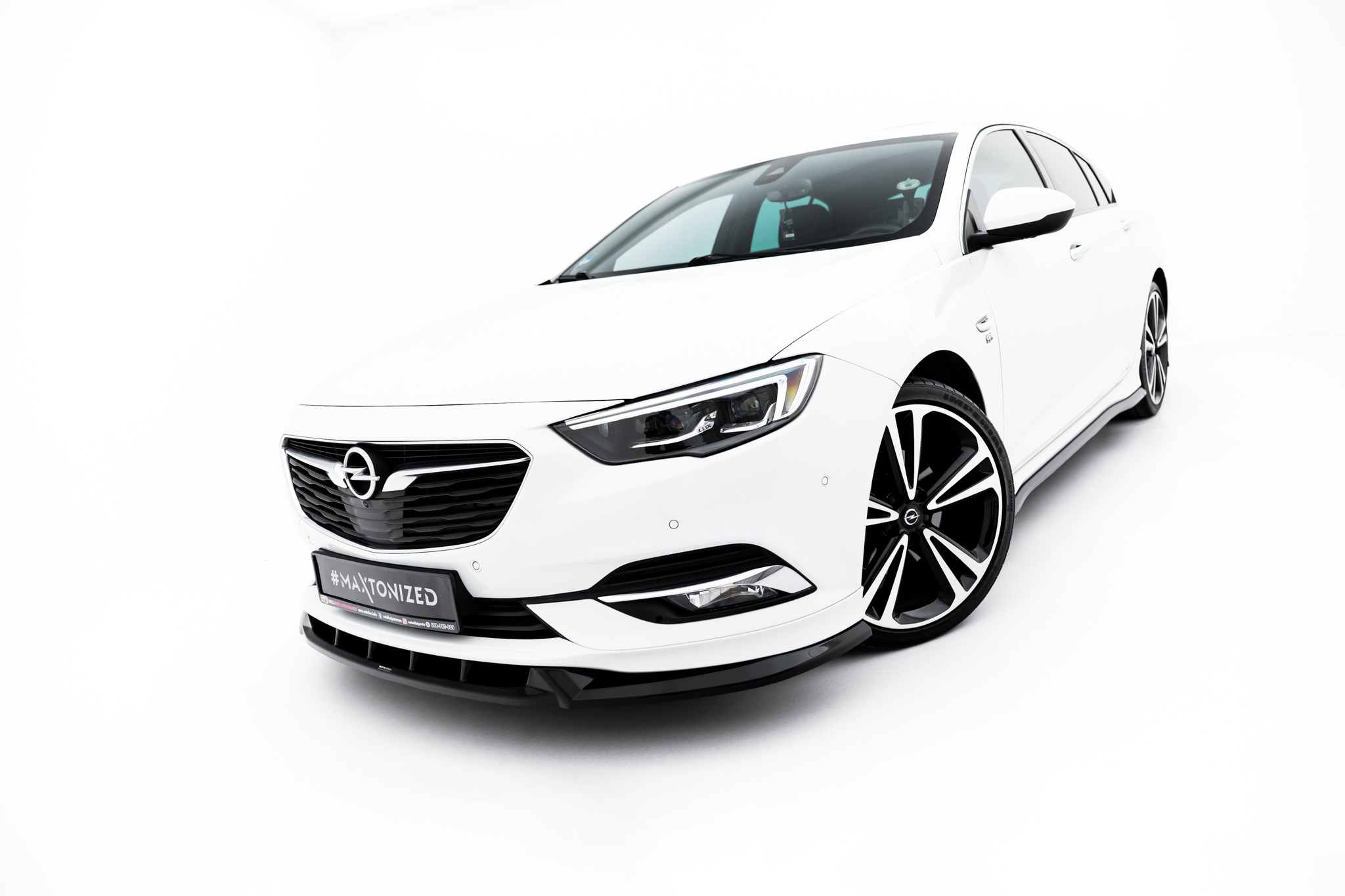 FRONT SPLITTER SUITABLE FOR OPEL INSIGNIA OPC-LINE MK2 – MAXTON DESIGN - 3