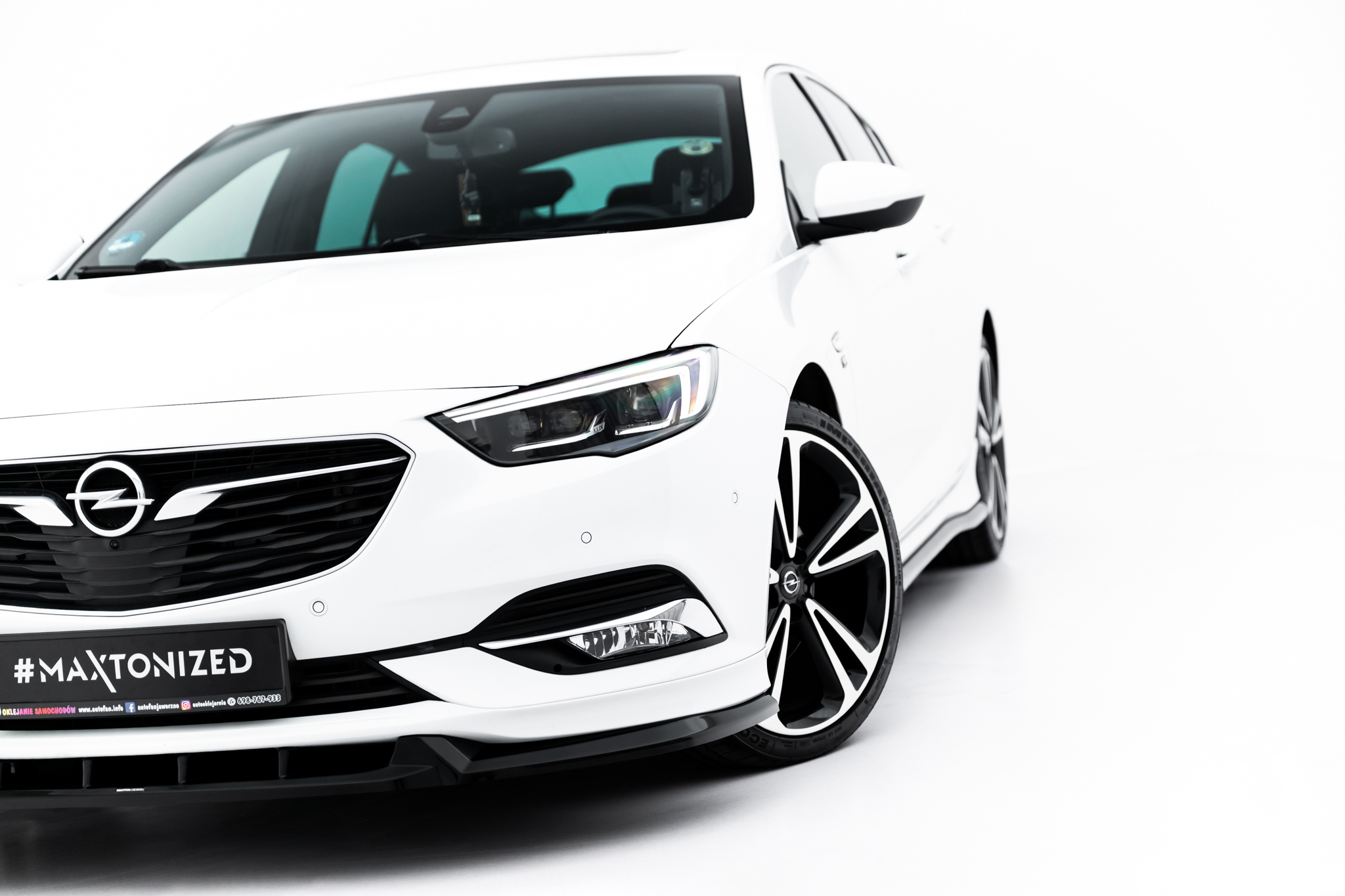 FRONT SPLITTER SUITABLE FOR OPEL INSIGNIA OPC-LINE MK2 – MAXTON DESIGN