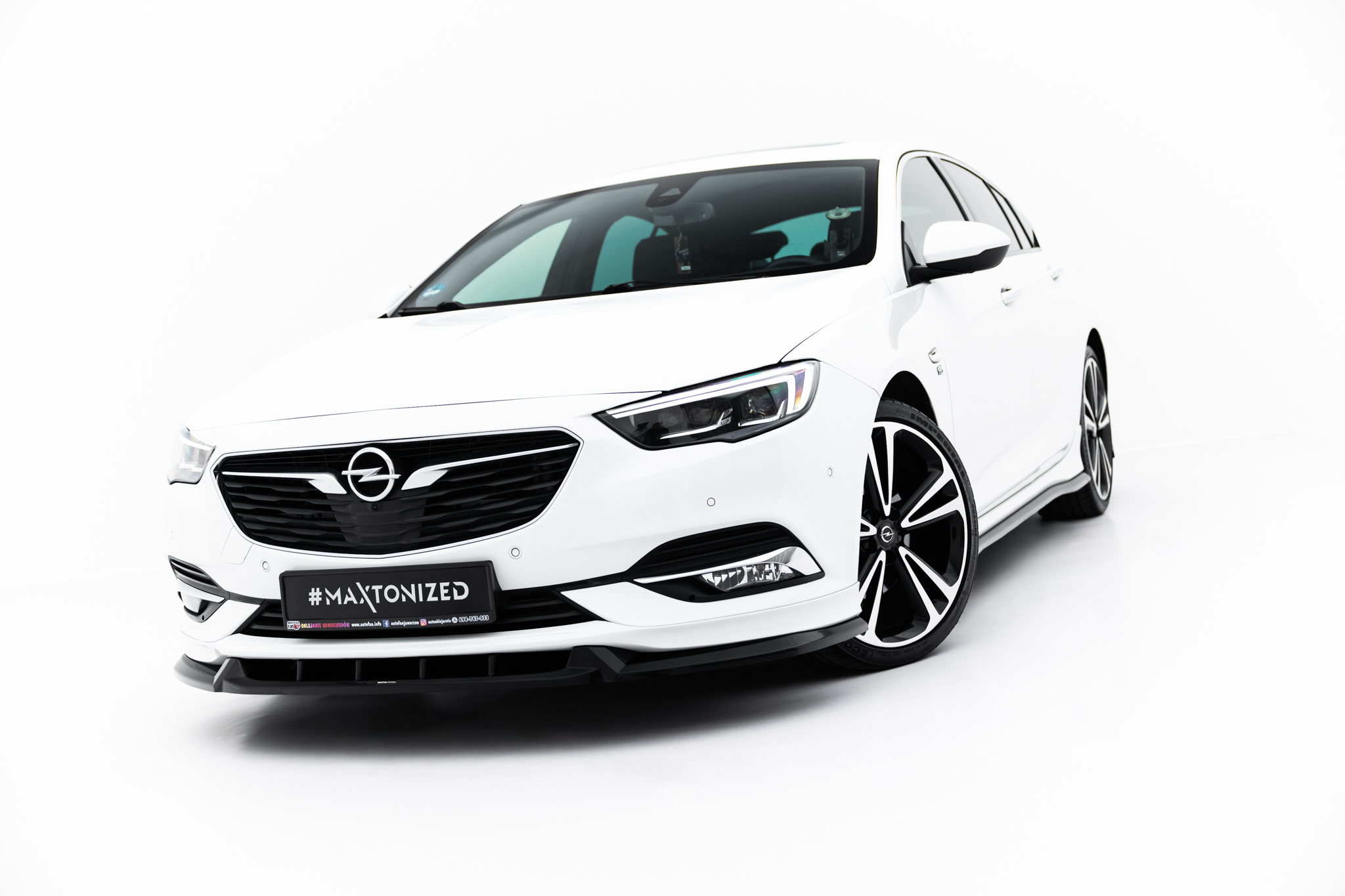 FRONT SPLITTER SUITABLE FOR OPEL INSIGNIA OPC-LINE MK2 – MAXTON DESIGN - 6