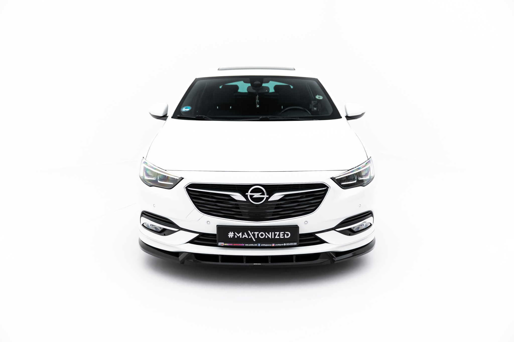 FRONT SPLITTER SUITABLE FOR OPEL INSIGNIA OPC-LINE MK2 – MAXTON DESIGN - 5