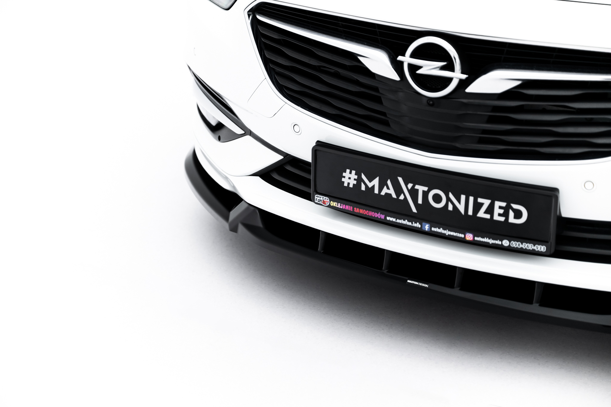 FRONT SPLITTER SUITABLE FOR OPEL INSIGNIA OPC-LINE MK2 – MAXTON DESIGN - 4