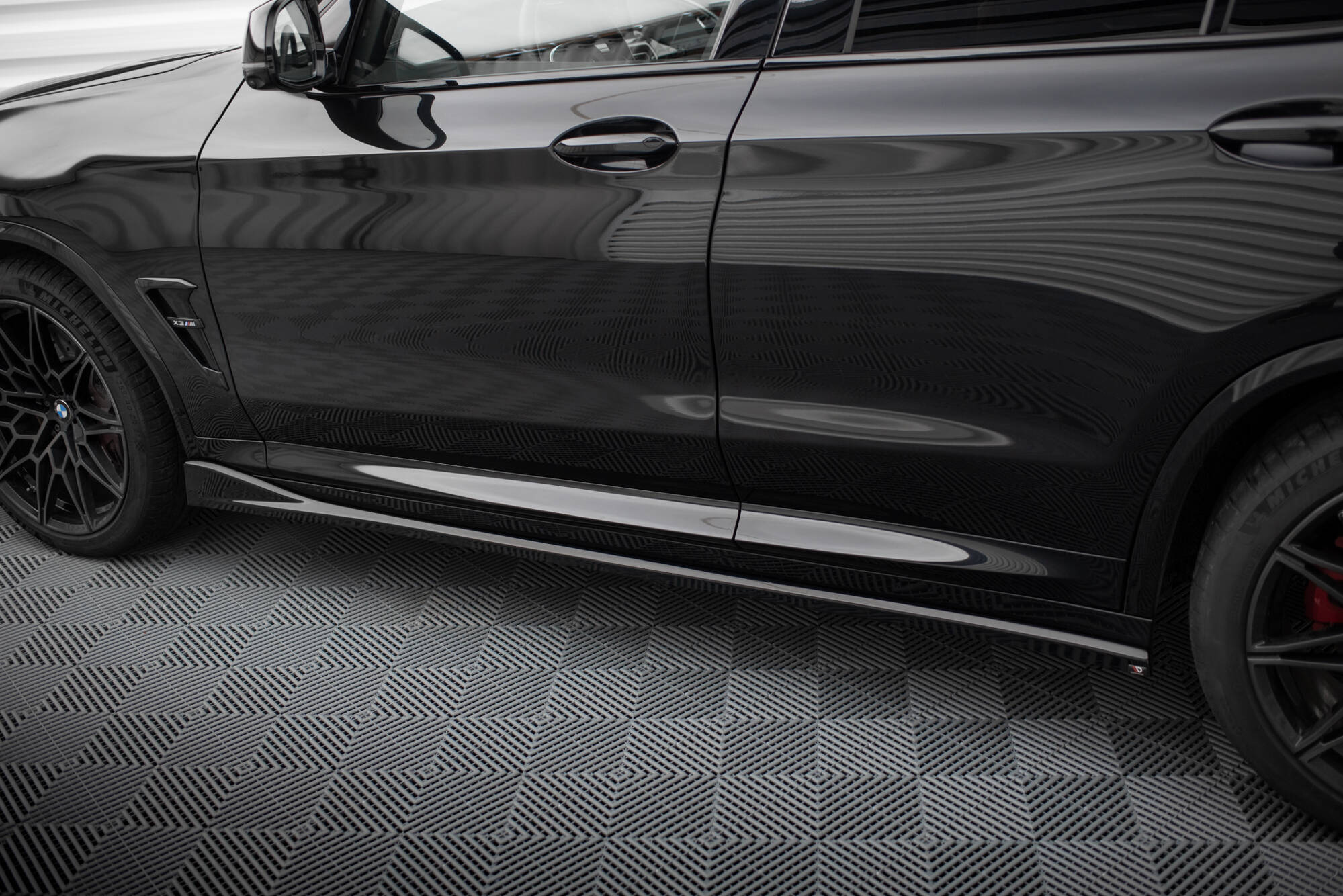 Side Skirts Diffusers BMW X3 M F97 Facelift - 4