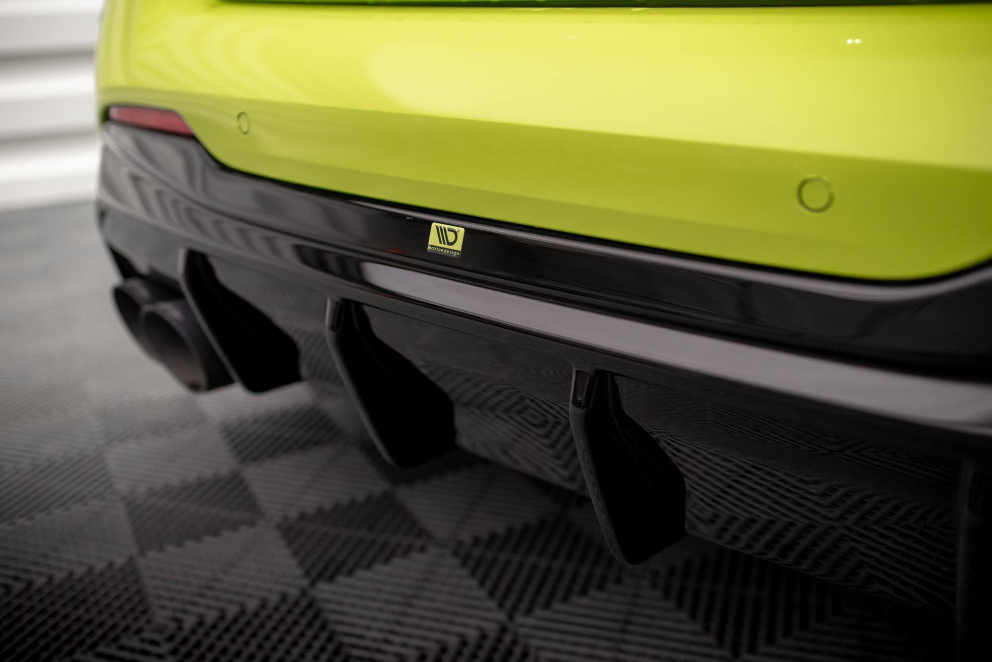 Rear Valance V.3 BMW 1 F40 M-Sport / M135i (Double Exhaust Version) - 3