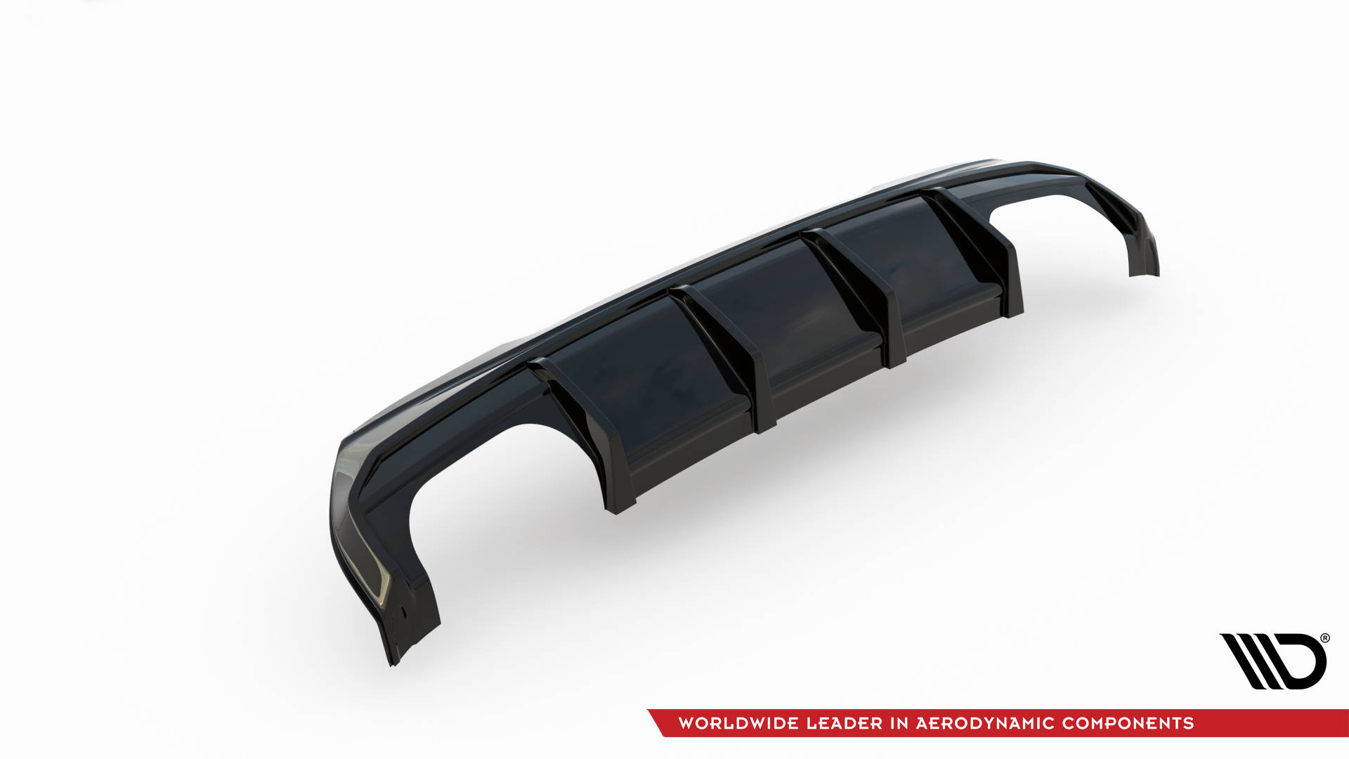 Rear Valance V.3 BMW 1 F40 M-Sport / M135i (Double Exhaust Version) - 7