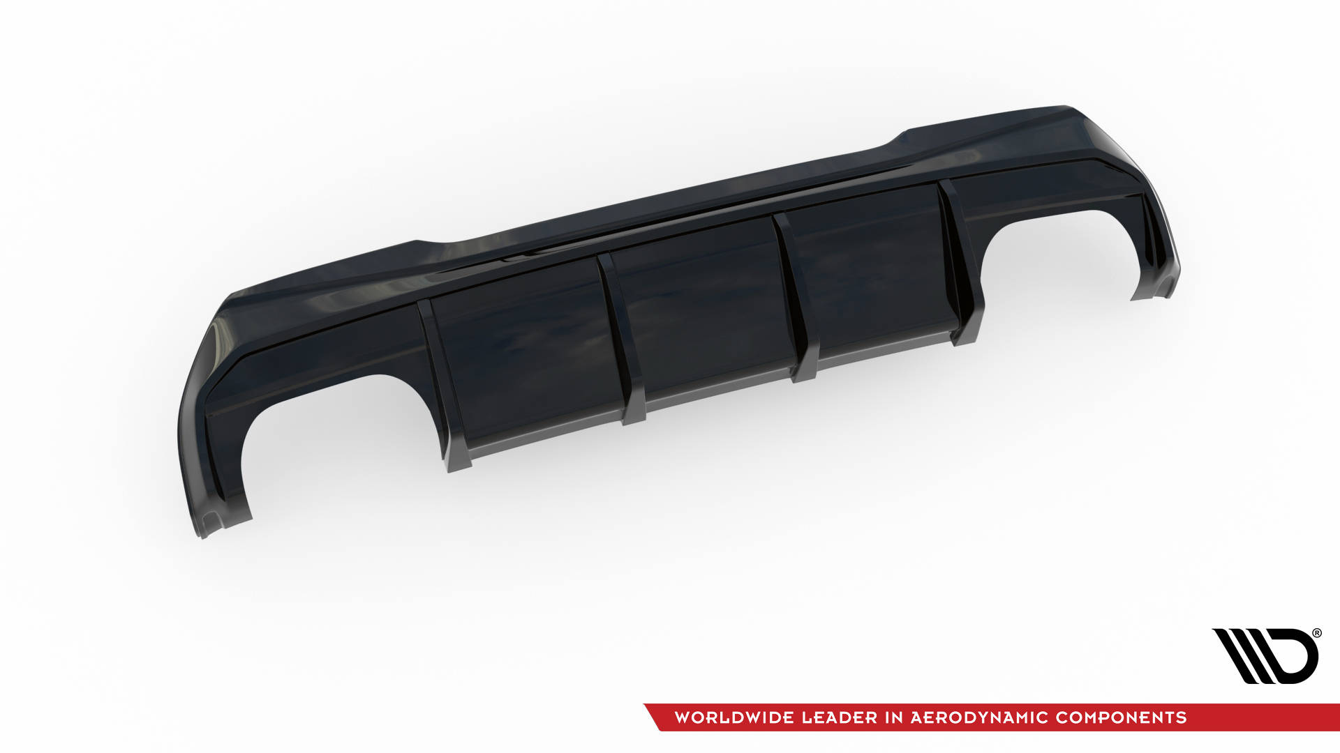 Rear Valance V.3 BMW 1 F40 M-Sport / M135i (Double Exhaust Version) - 8
