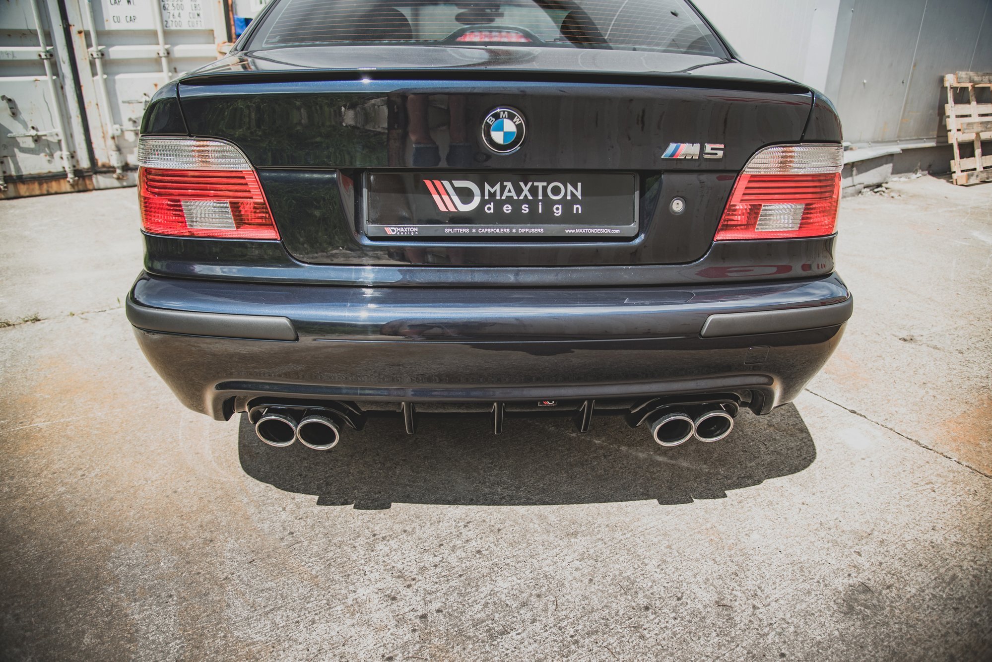 Rear Valance BMW M5 / 5 M-Pack E39 - 5