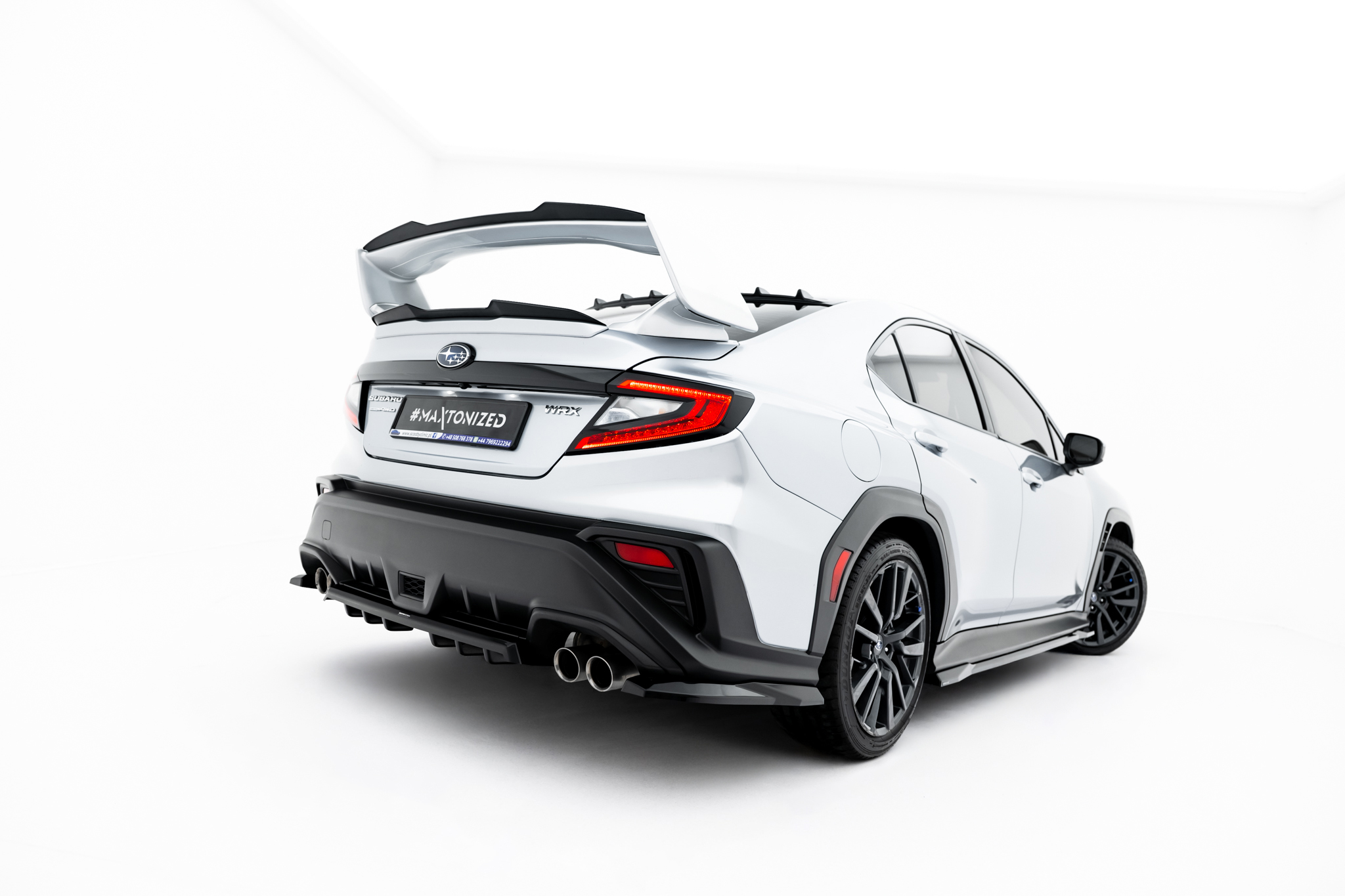 BOTTOM SPOILER CAP SUITABLE FOR SUBARU WRX STI MK2 – MAXTON DESIGN - 4