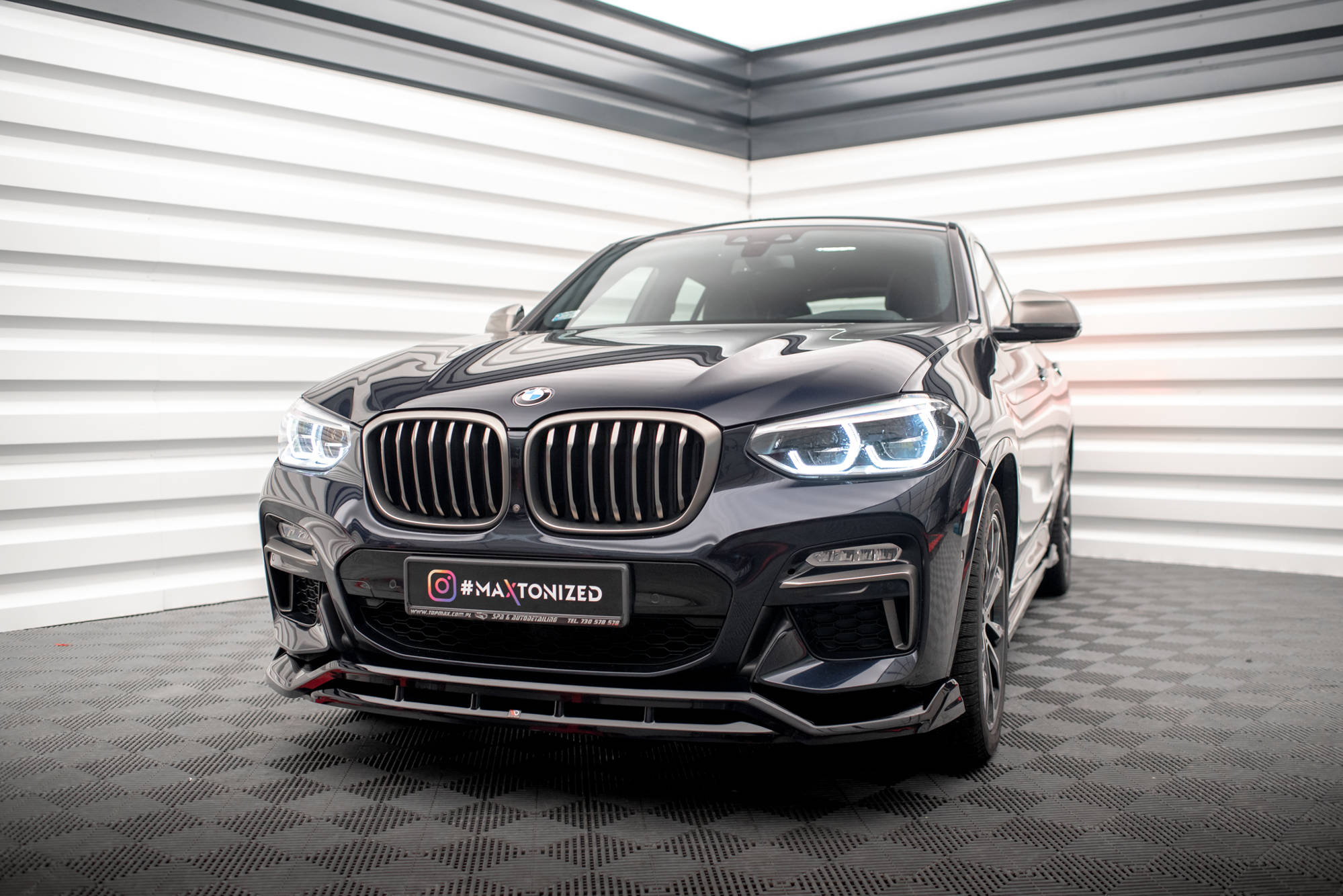 Front Splitter V.2 BMW X4 M-Pack G02 - 3