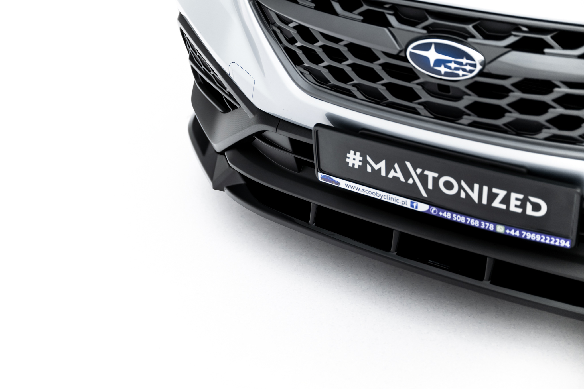 FRONT SPLITTER V.1 SUITABLE FOR SUBARU WRX STI MK2 – MAXTON DESIGN