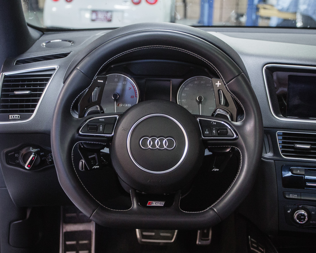 AGENCY POWER PADDEL SHIFTER FÖRLÄNGARE SVART AUDI S AND RS