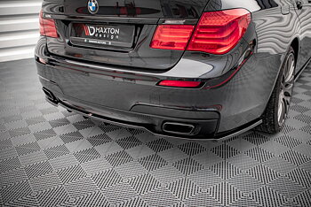 Central Rear Splitter (Vertical Bars) BMW 7 M-Pack F01 (2008-2013)