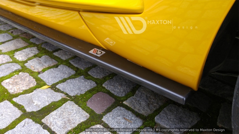 SIDE SKIRTS DIFFUSERS RENAULT MEGANE 3 RS - 2