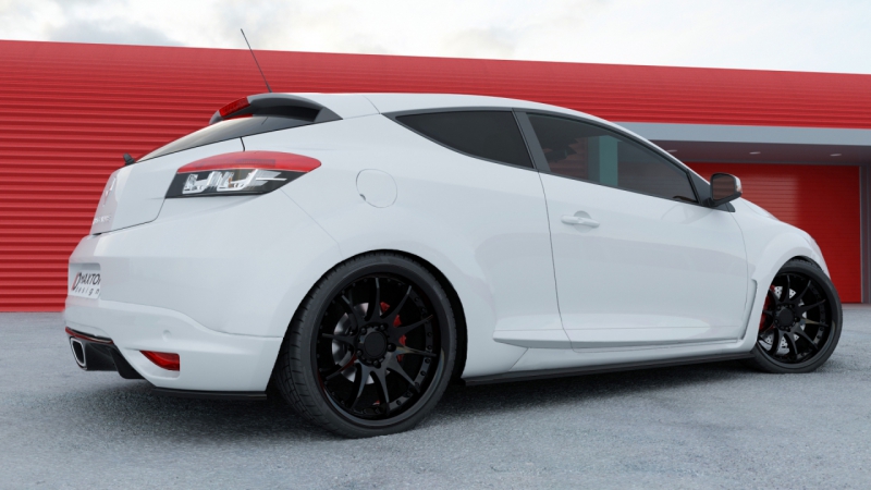 SIDE SKIRTS DIFFUSERS RENAULT MEGANE 3 RS - 3