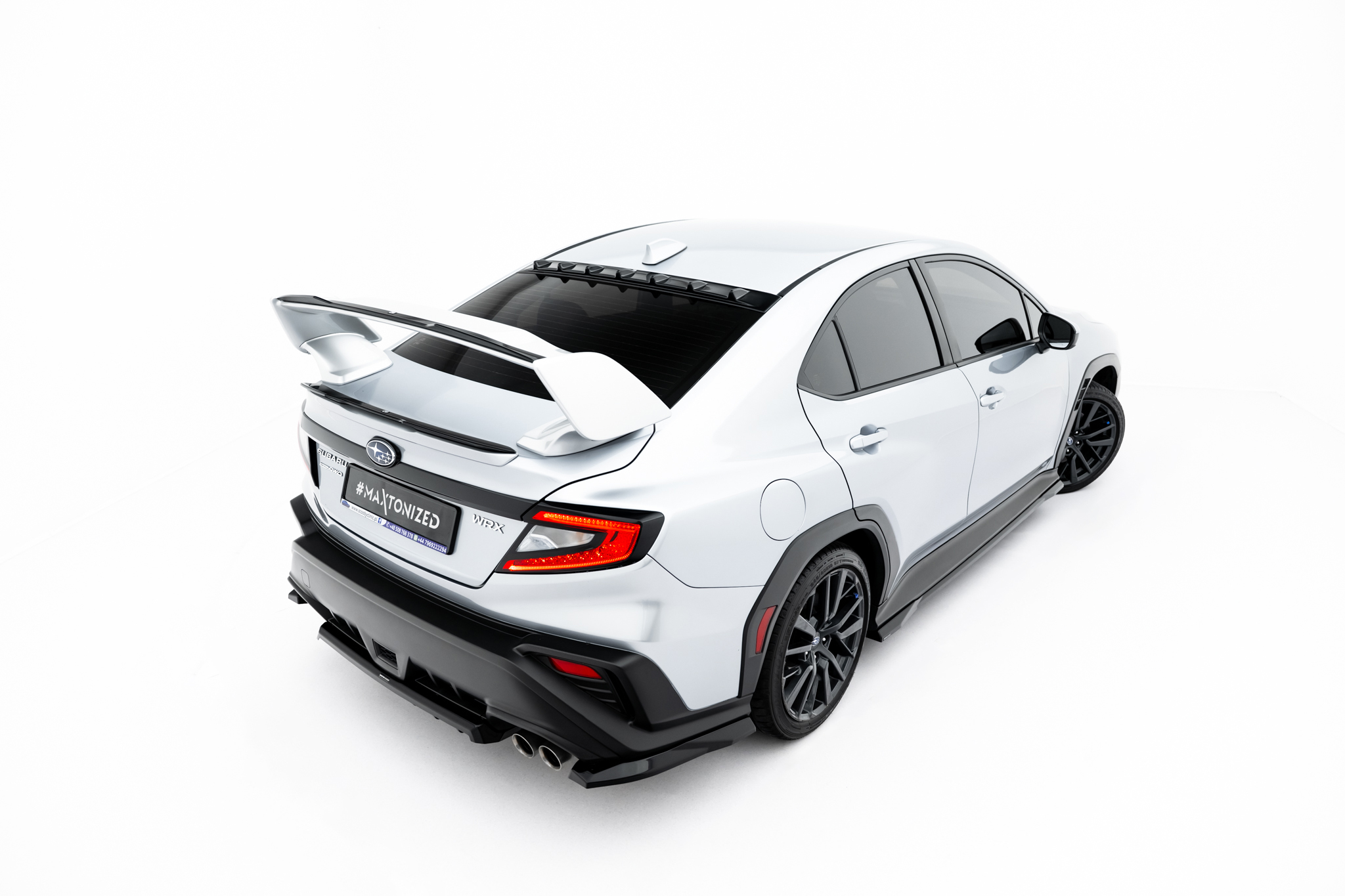 THE EXTENSION OF THE REAR WINDOW SUITABLE FOR SUBARU WRX STI MK2 – MAXTON DESIGN